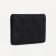 Women's wallet on the button, black color