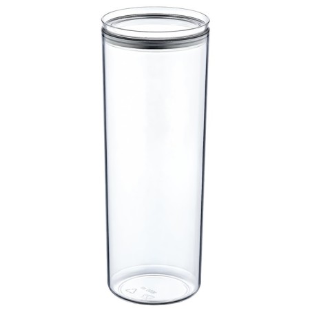 Container EMHOUSE, with a lid and silicone seal, round, 1.6 liters