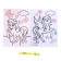 Coloring with pony stickers