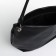 Load bag with a zipper, textura, large size, black color