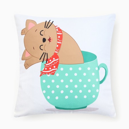 Case on the pillow Ethel New Year's cup 40x40cm, 100% p/e-1