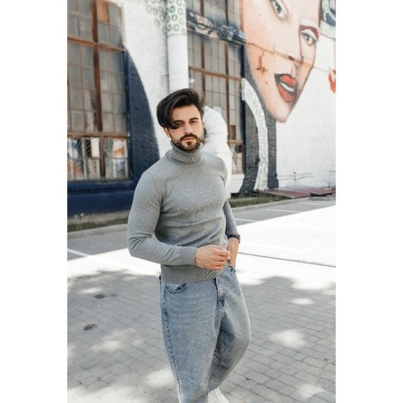 Jumper male ise, size 56, color gray-3
