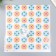 Scrapbooking paper "Kaleidoscope" density 180 g 30.5x32 cm