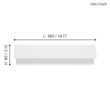Sconces LED Zubialde, Led, 12wt-3