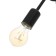Lamp "Knot" Black 3x40W E27 54x54x40 cm BayerLux
