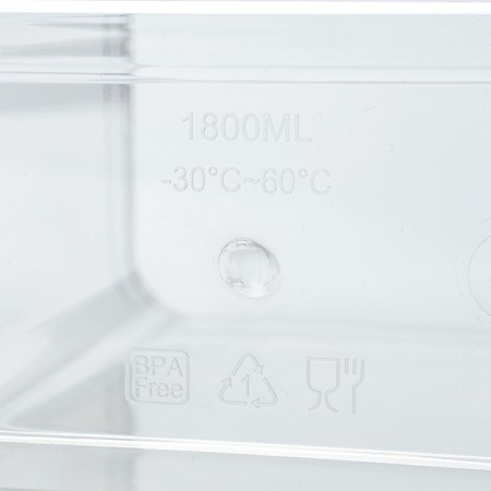 A container for washing powder and air conditioning, with a measured glass, 1800 ml-8