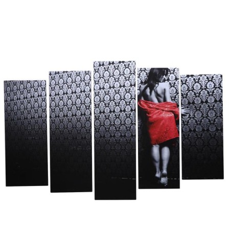 Modular painting on the subframe "Lady" 80x130 cm (1-79*23, 2-69*23, 2-60*)