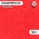 Confectionery sprinkling "sugar", scarlet, 50 g