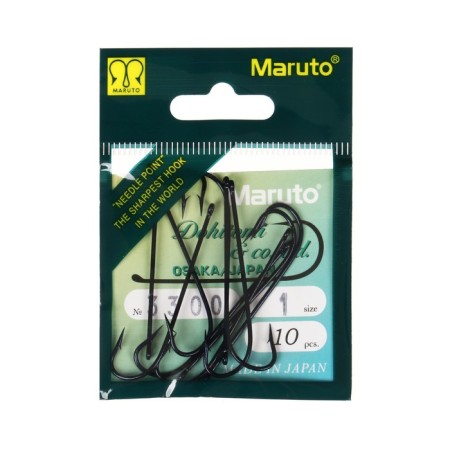 Universal hooks Maruto 3300, Blue color, No. 1, 10 pcs.