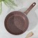 The frying pan “Brownie”, d = 28 cm, plastic handle, anti -stick coating, induction