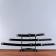 Suv. Product Katana 3V1 on a stand, scabbard to leatherette, black reptile 47/70/89cm