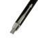 Gift handles, 2 pieces, in the leatherette case (feathers and ball), PB IM, black/silver