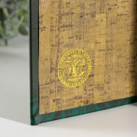 Safe Brush tree to the leatherette "Philosophy of money" 3d embossing 21x13x5 cm-3