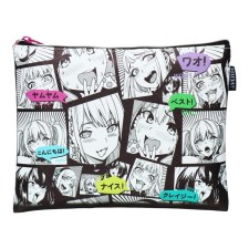 Folder for notebooks A5, 245 x 200 x 10 mm, lightning from above, leather, de Vente Anime Comix, unisex