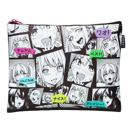 Folder for notebooks A5, 245 x 200 x 10 mm, lightning from above, leather, de Vente Anime Comix, unisex