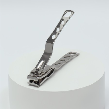 Kusachki - Pedicier, 9.5 cm, with mobile blades, silver color-2