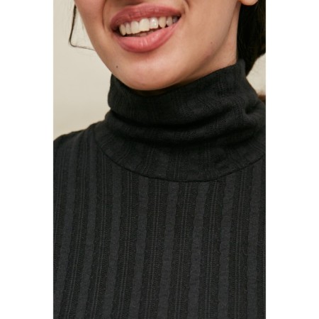 Women's turtleneck, size 44, black color 60659-2
