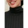 Women's turtleneck, size 44, black color 60659