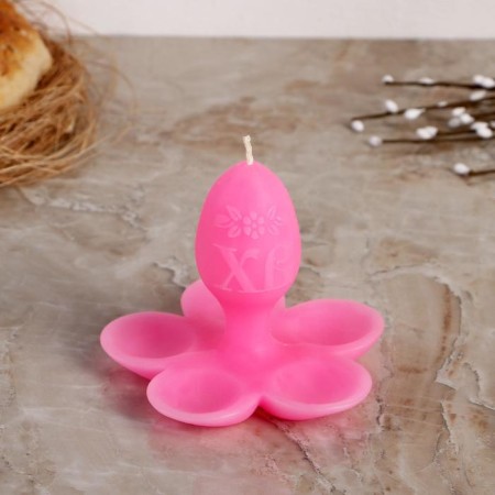 Candle-stand for eggs "Flower", mix-4