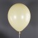 Latex ball 12 ", Makaruns, 100 pcs., Light yellow