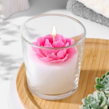 Candle in a glass 