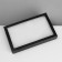 Strack for jewelry "Casket" 36 seats, 21.5 × 13.5 × 3 cm, black and white color