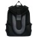 School backpack 38 x 30 x 16 cm, ergonomic back, Stavia "rally", black