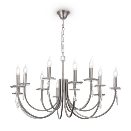 Caustra Freya FR1006PL-12N FORTE, 920x920x1558 mm, E14, 12x40W, Nickel color