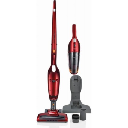 Hand Gorenje SVC216FR vacuum cleaner, 125 watts, 0.6 l, 3 nozzles, red