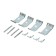 Furniture stool screed, set 4 pcs, hairpin and hut barashka
