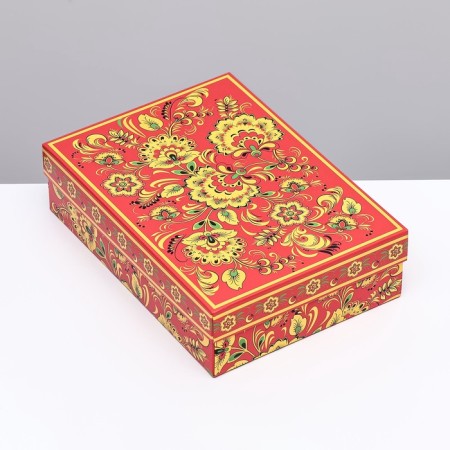 Cardboard box without window "painting", 21 x 15 x 7 cm set 5 pcs-1