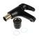 Zein Z3657 sink mixer, single-leaf, pouring height 9 cm, ABS plastic, black