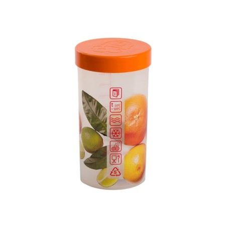 Ourssson 1 L storage capacity, 9.5 × 9.5 × 18 cm, orange-1