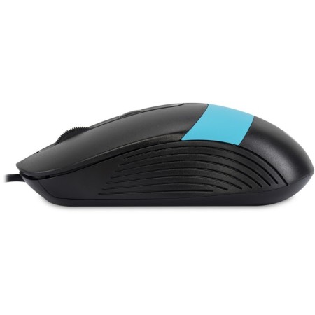 Mouse call 310m black/blue optical (2400DPI) USB for a laptop (3but)-3