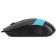 Mouse call 310m black/blue optical (2400DPI) USB for a laptop (3but)
