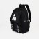 A backpack with a zipper, 2 external pockets, black color