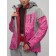 Ski suit, size 56, pink color