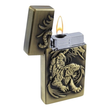 Lighter "Tiger", Piezo, flashlight-1
