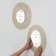 A set of interior mirrors for decoration, 5 pcs, D = 22 cm
