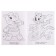 Coloring for babies "raccoon"
