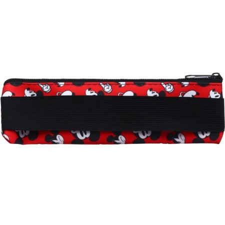 Penal soft, 1 compartment, 55x200 mm, with an elastic band, Mickey Mouse-5
