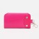 Key of buttons, length 11 cm, 7 carabiners, fuchsia color