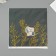 Scrapbooking paper gold "Plant" density 180 grams set 5 pcs 30.5x32 cm