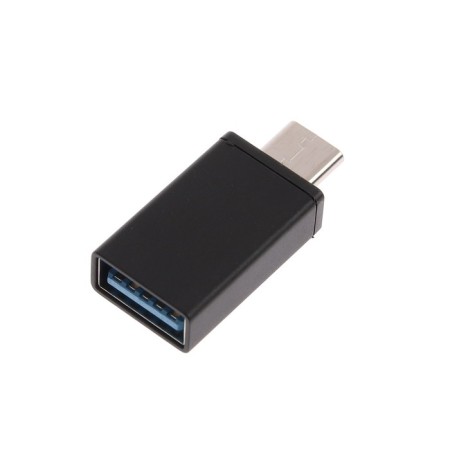 Exployd Ex-AD-297 adapter, from Type-C to USB, music + headset, black-1