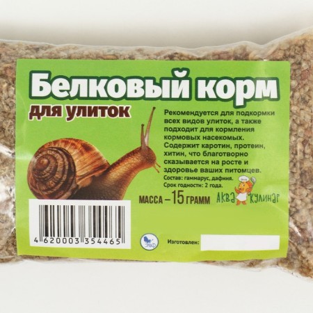 Protein feed for snails, 15 g-1