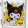 Glass mug "Kuromi. Graffiti ", 230 ml