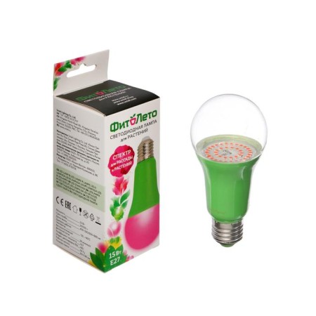 LED Fitolamps Uniel, A60, E27, 15 W, 250 V, 220 °, multi -constituent-1