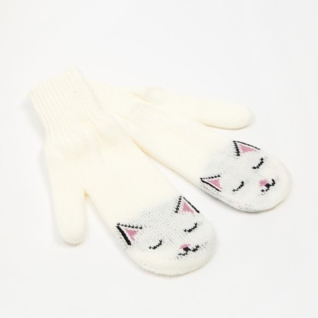 Women's mittens in a gift box "C NG" p.19-2