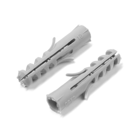 Shurup-ring, tundra, with dowel, 4x50 mm, white zinc, 6 pcs-3