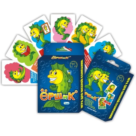 Card game for a fun company "Shshik"